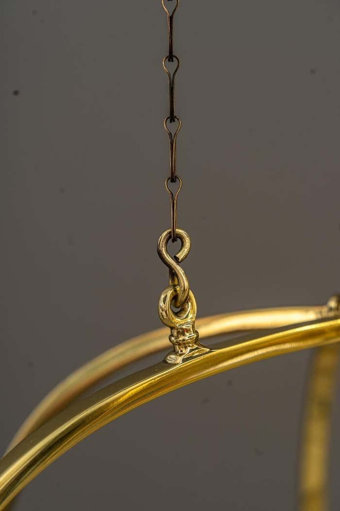 photo furniture Crystal Glass "Palwa" Chandelier Around 1970s