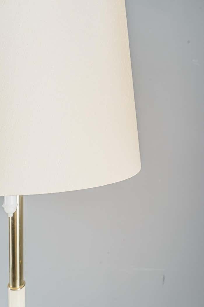 Lighting Pair Of Large J.T. Kalmar Floor Lamps ''Helios'' Mod. 2035, Brass 1960s photo