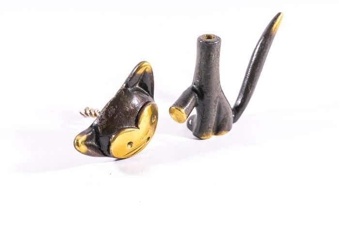Bottle Opener In A Shape Of A Cat By Walter Bosse Arouns 1950s photo 254.0