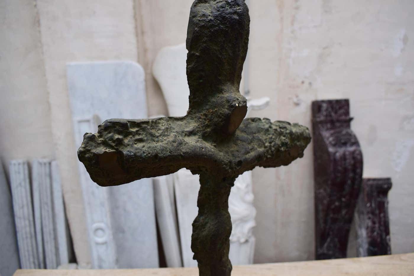 A Sculptural Crucifixion By The Catalan Artist Xavier Ruscallleda (1944   2008) photo buy