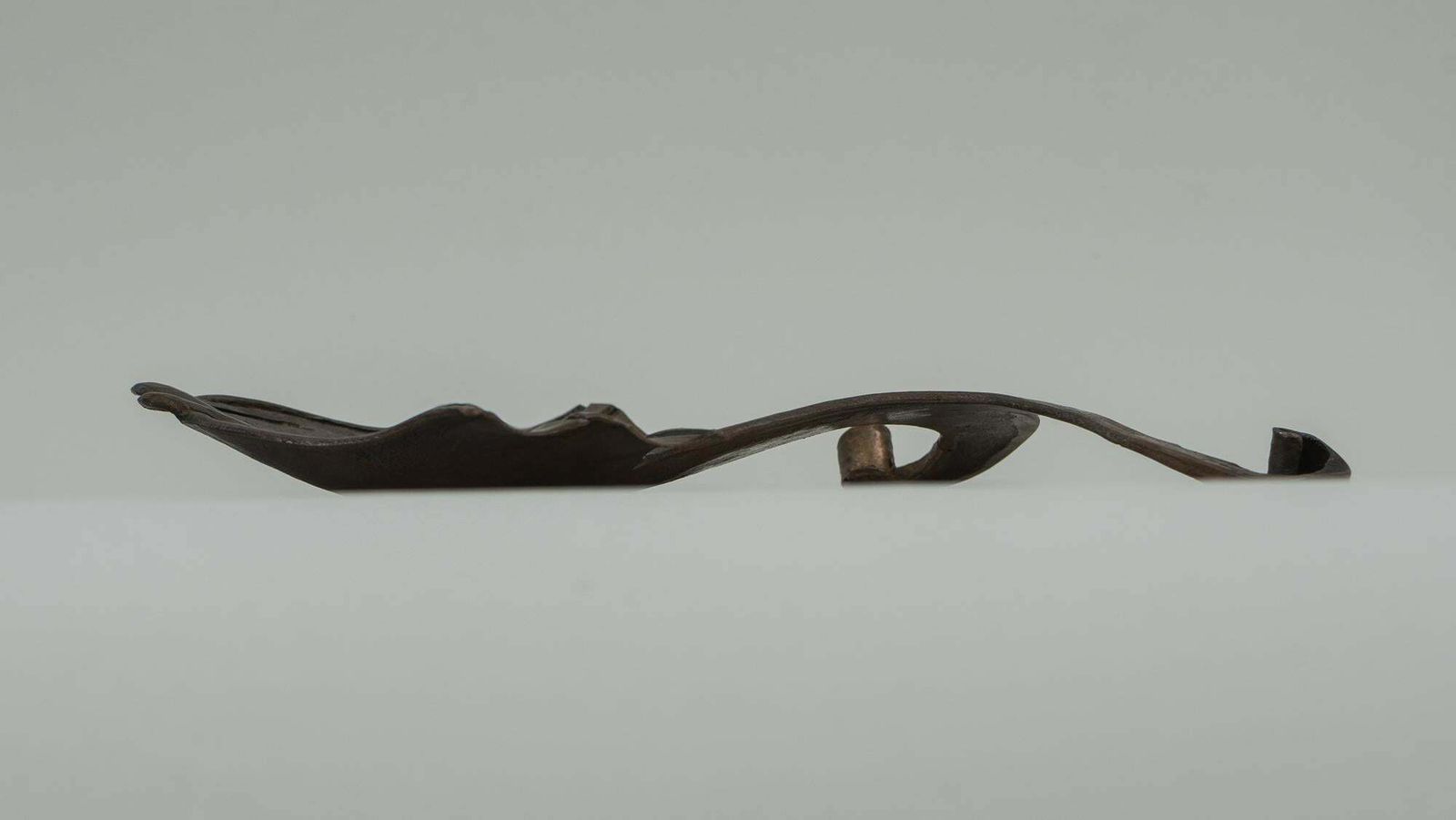 Forged Iron Ashtray In Shape Of A Fish, Vienna, Circa 1960s photo 245.0
