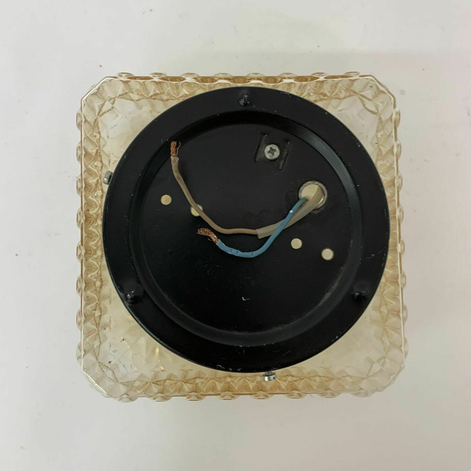 Mid Century Design Glass Ceiling / Wall Lamp Sconce , 1970s photo Lighting