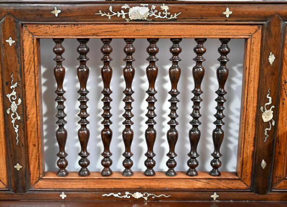 photo furniture Small Indochinese Bench  Late 19th Century
