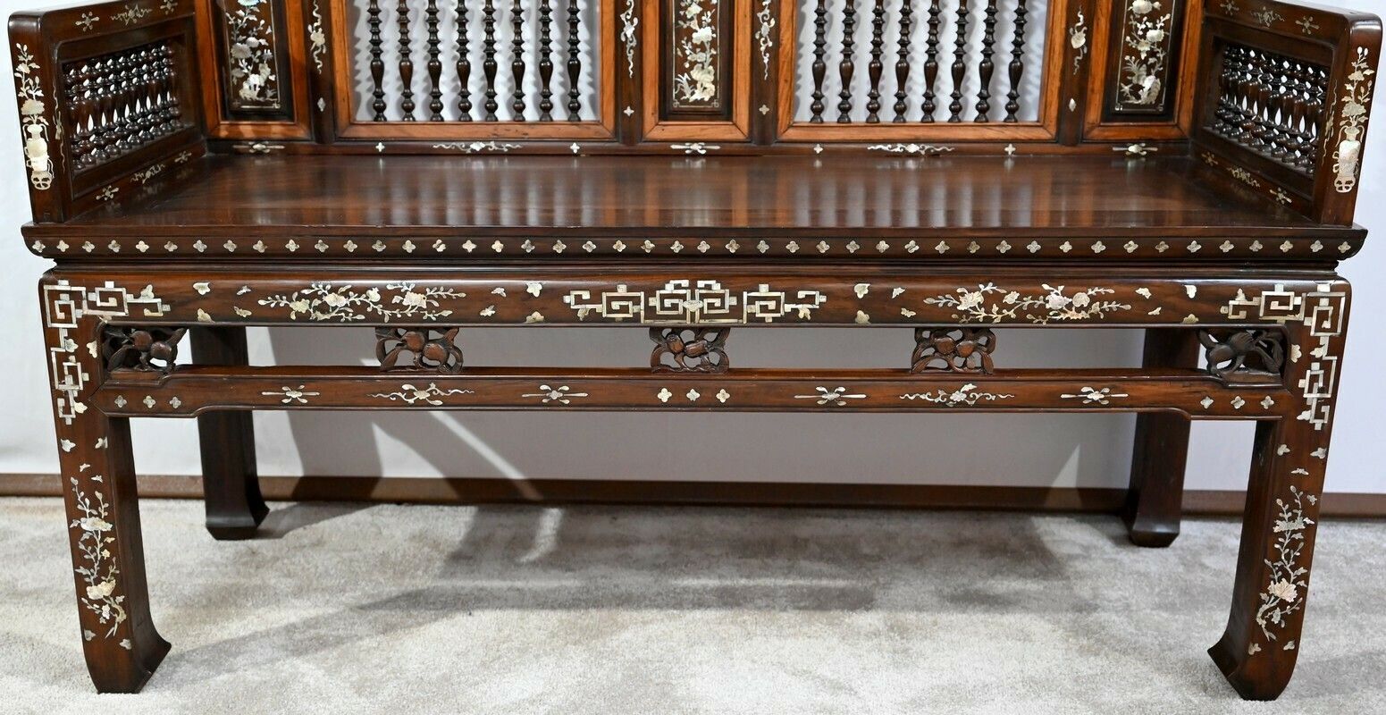 photo buy Small Indochinese Bench  Late 19th Century