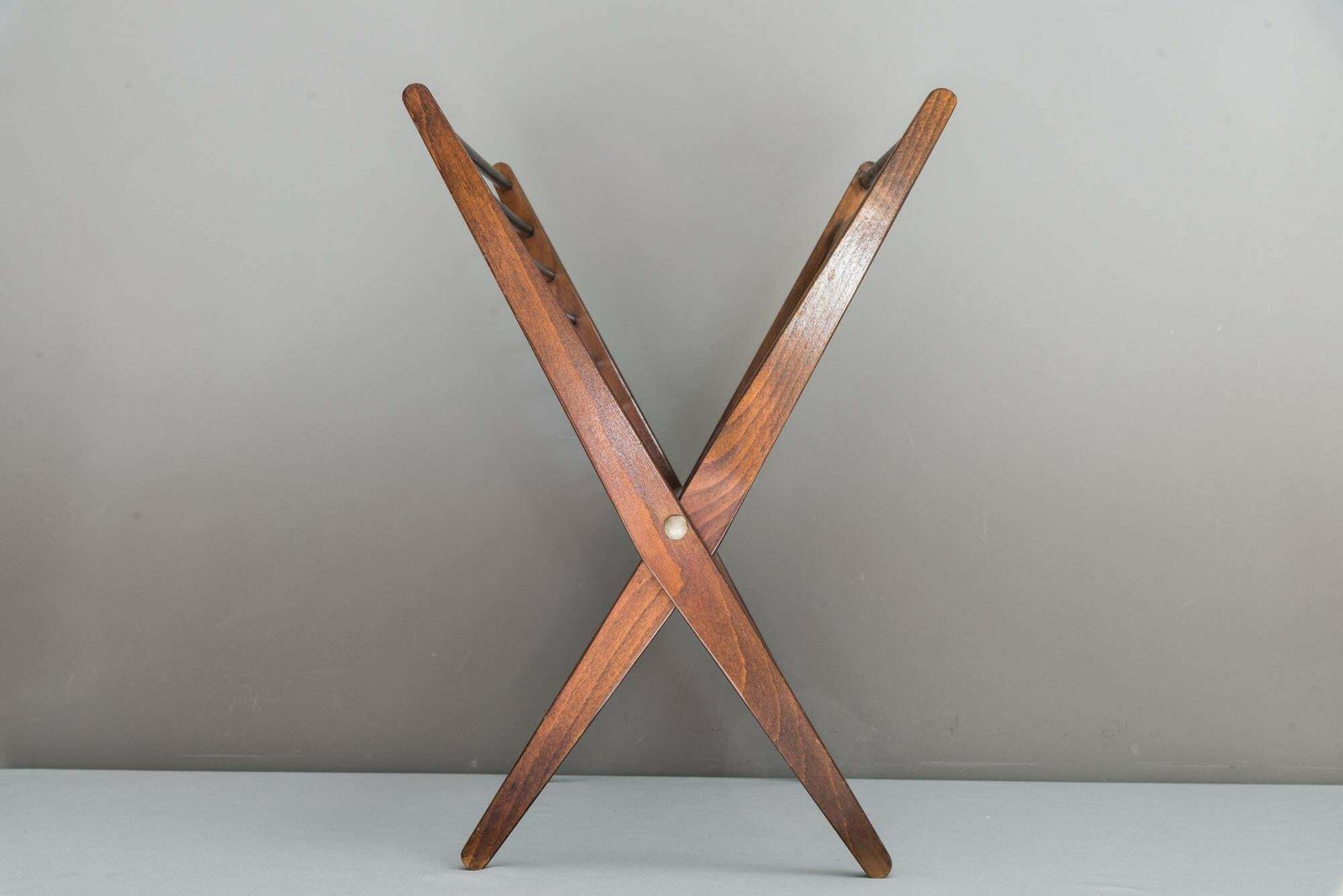 photo furniture Magazine Rack In Solid Beechwood