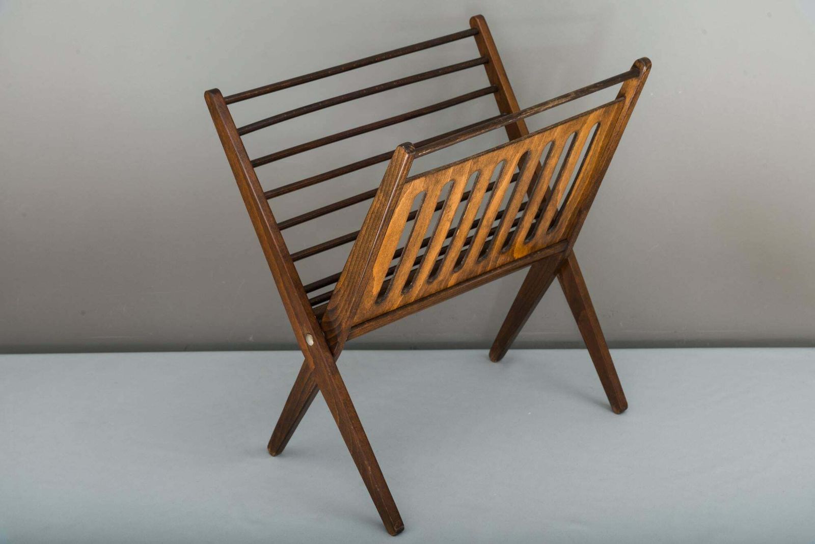photo for sale Magazine Rack In Solid Beechwood