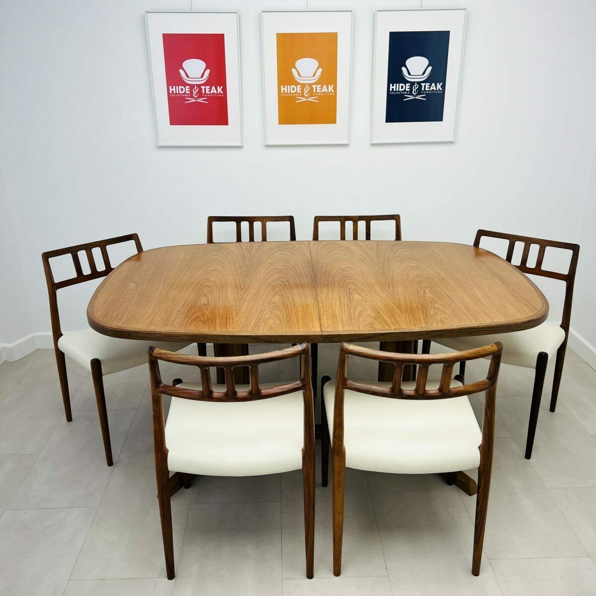 Danish Dining Set By Niels Otto Møller photo for sale