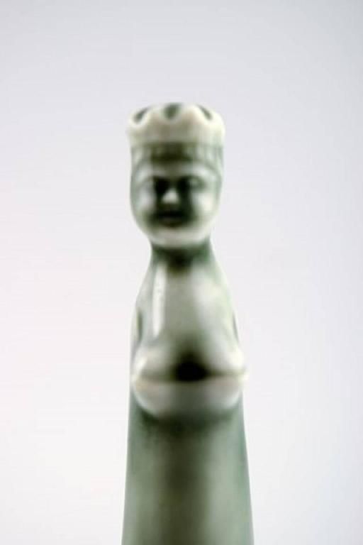 Sven Wejsfelt For Gustavsberg, Complete Set Of Chess Pieces In Ceramics photo Home Decor
