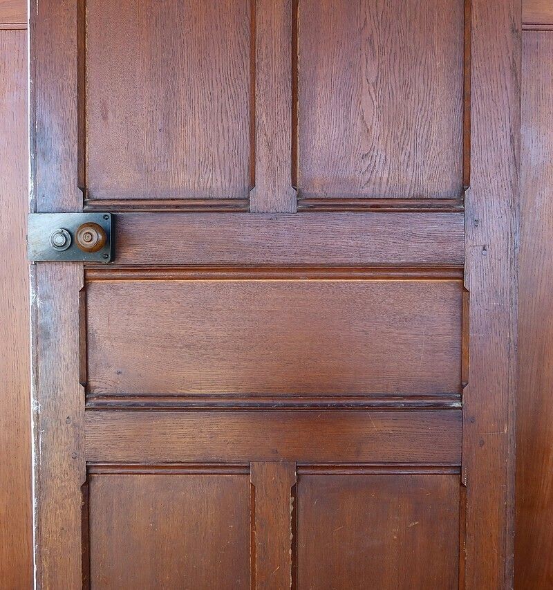 Property Door In Solid Oak – 1900 photo Home Fixtures