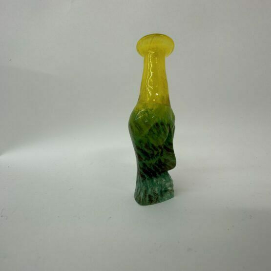 Rare Kjell Engman For Kosta Boda Sweden Miniature Rio Face Vase photo for sale