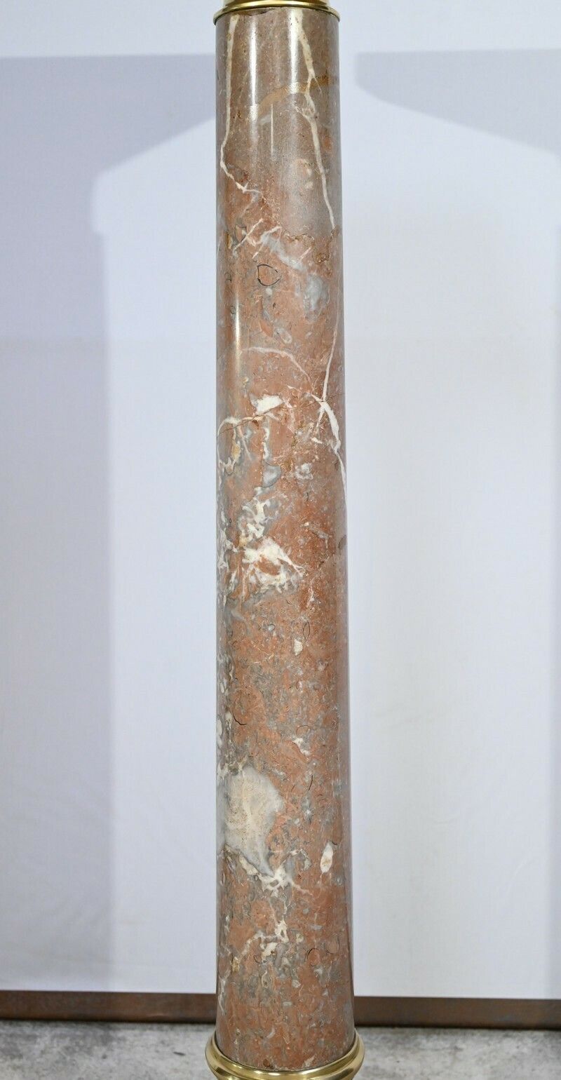 photo for sale Marble Column With Swivel Top   Late 19th Century