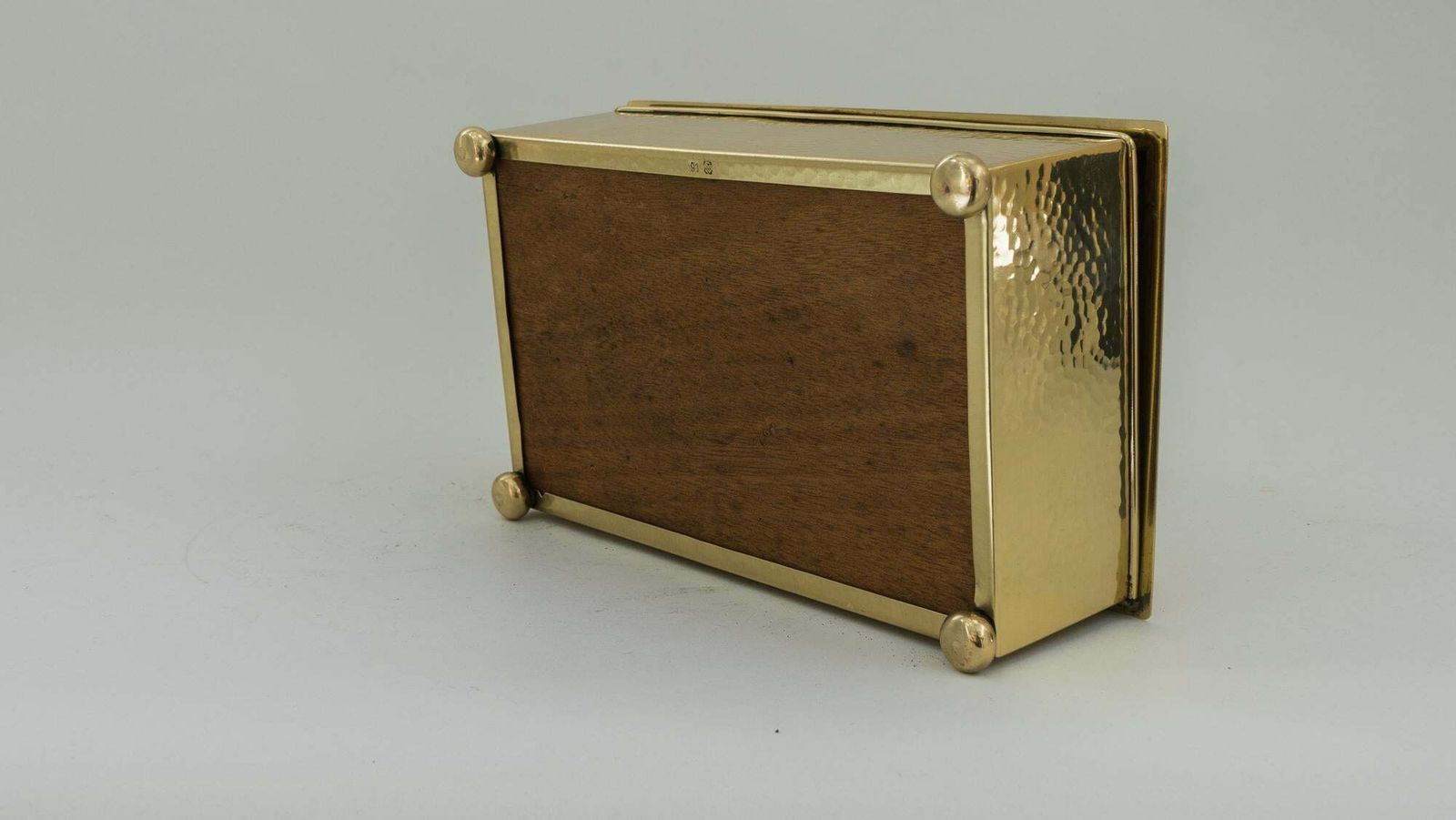 photo furniture Art Deco Wmf Hunting Motiv Jewellery Box, Circa 1920s
