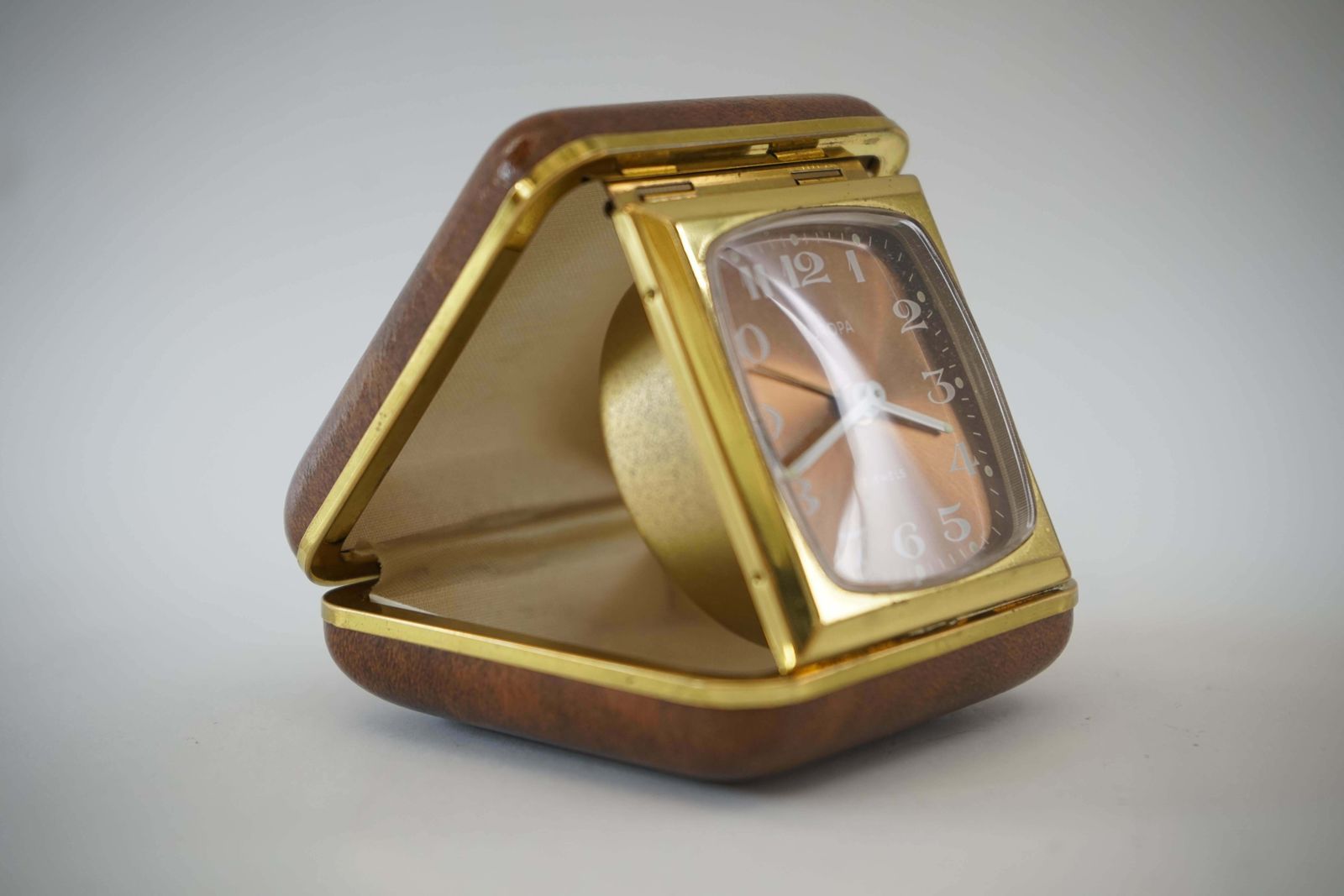 Travel Alarm Clock "Europe", 1950s photo 209.0