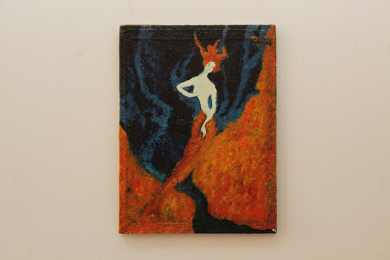 Ludvine, Figure, Oil On Canvas, 1966 photo 267.28