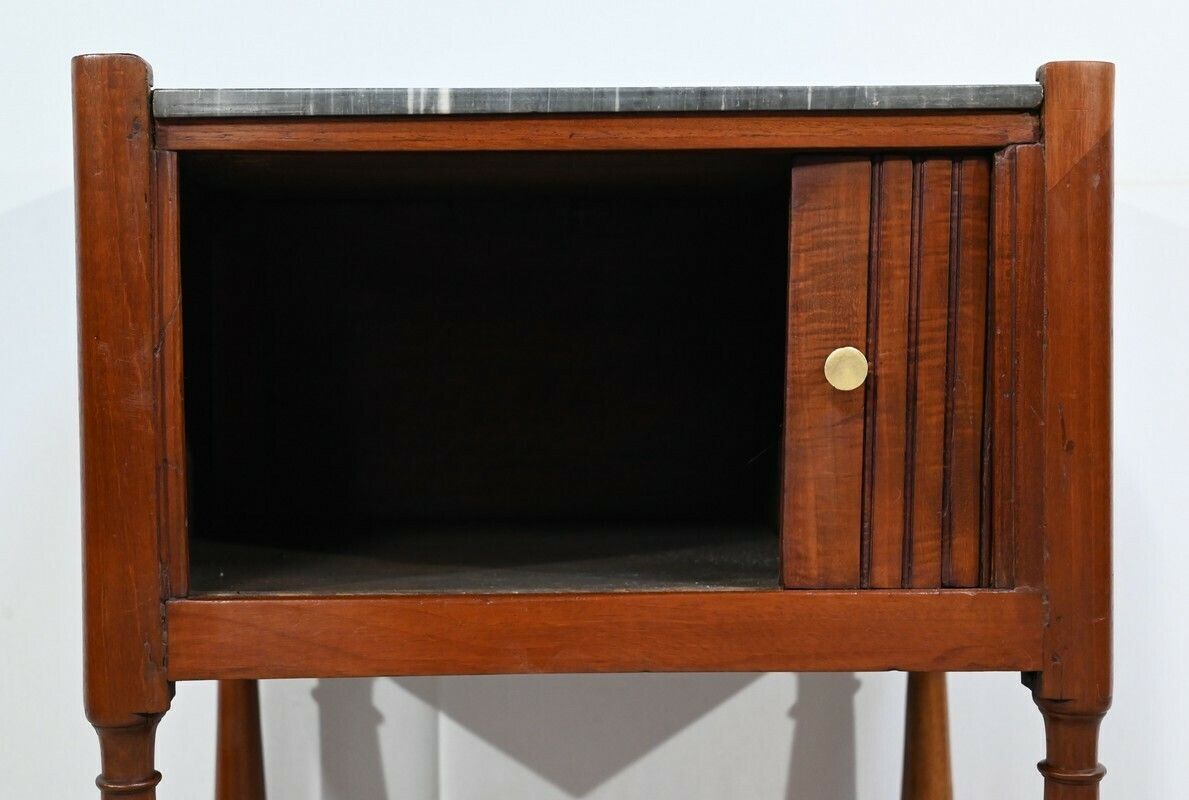 Small Mahogany “All Sides” Cabinet, Louis XVI Period – Late 18th Century photo Furniture