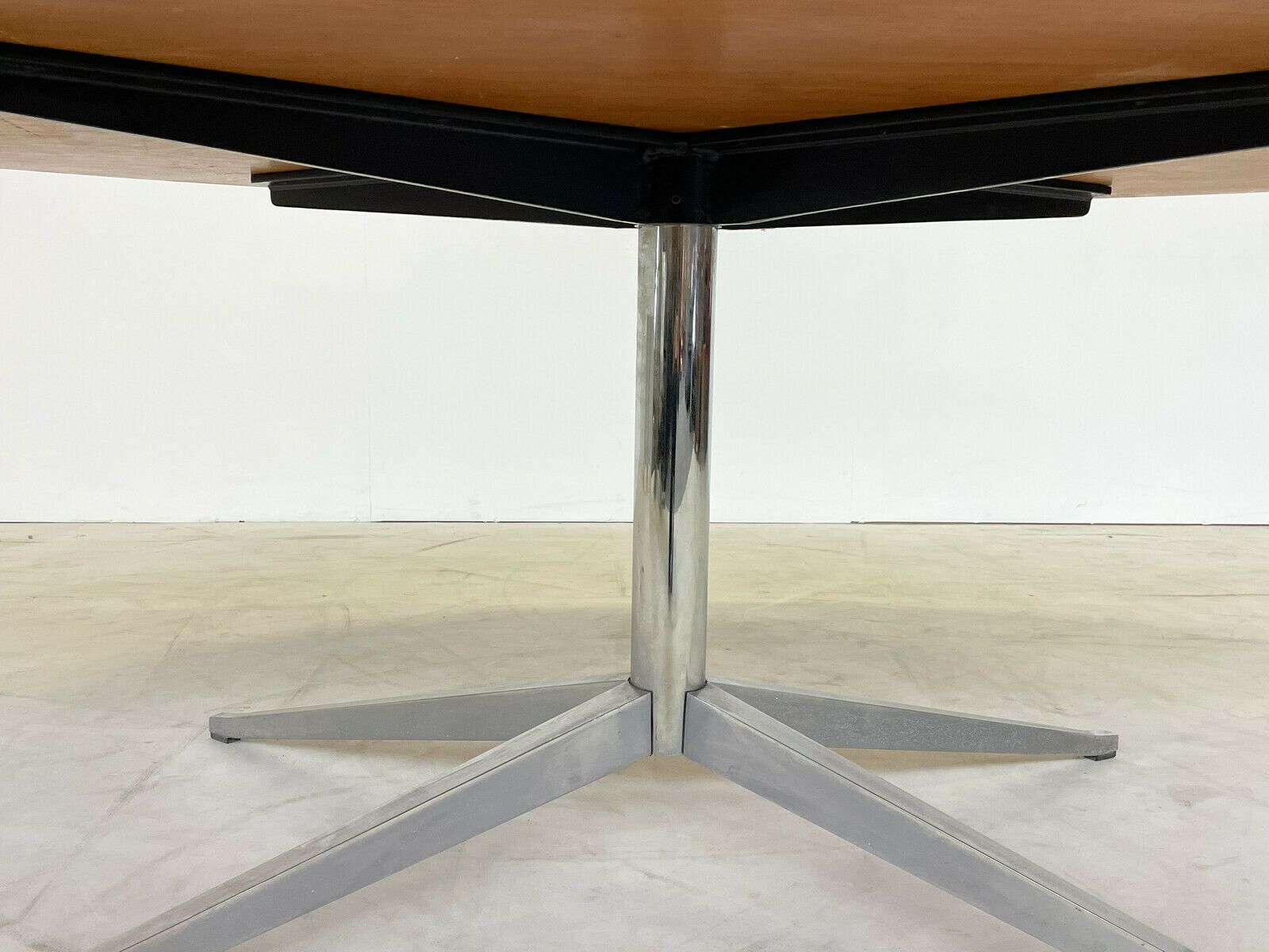 Mid Century Modern Oval Dining Table By Florence Knoll photo 4975.0