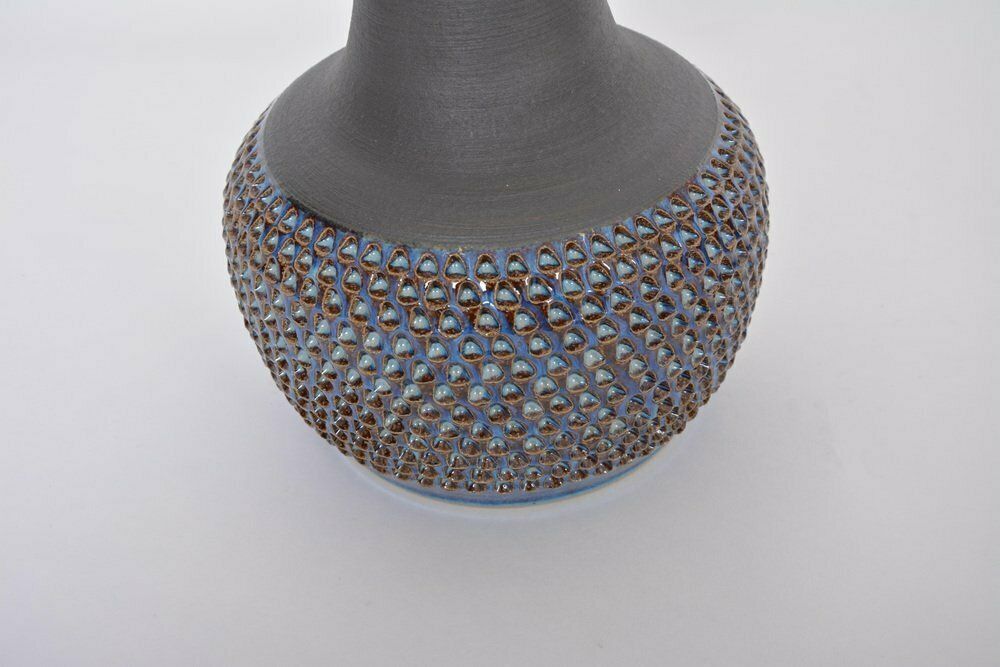 Mid Century Danish Ceramic Model 3048 Lamps By Einar Johansen For Soholm, 1960s, Set Of 2 photo for sale