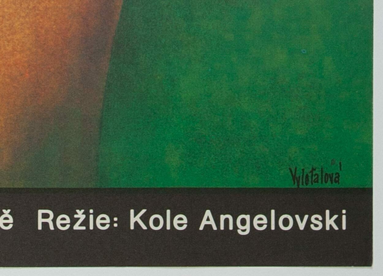 photo furniture Original Movie Poster, We’re Cursed, Irina, Olga Poláčková Vyleťalová, 1977, Genuine Czech Vintage Print