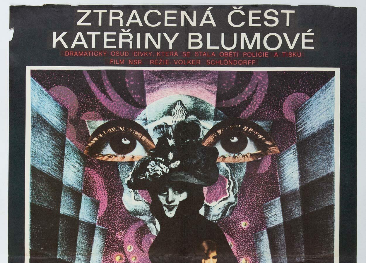 Movie Poster, The Lost Honour Of Katharina Blum, Karel Laštovka, 1978 photo vinterior
