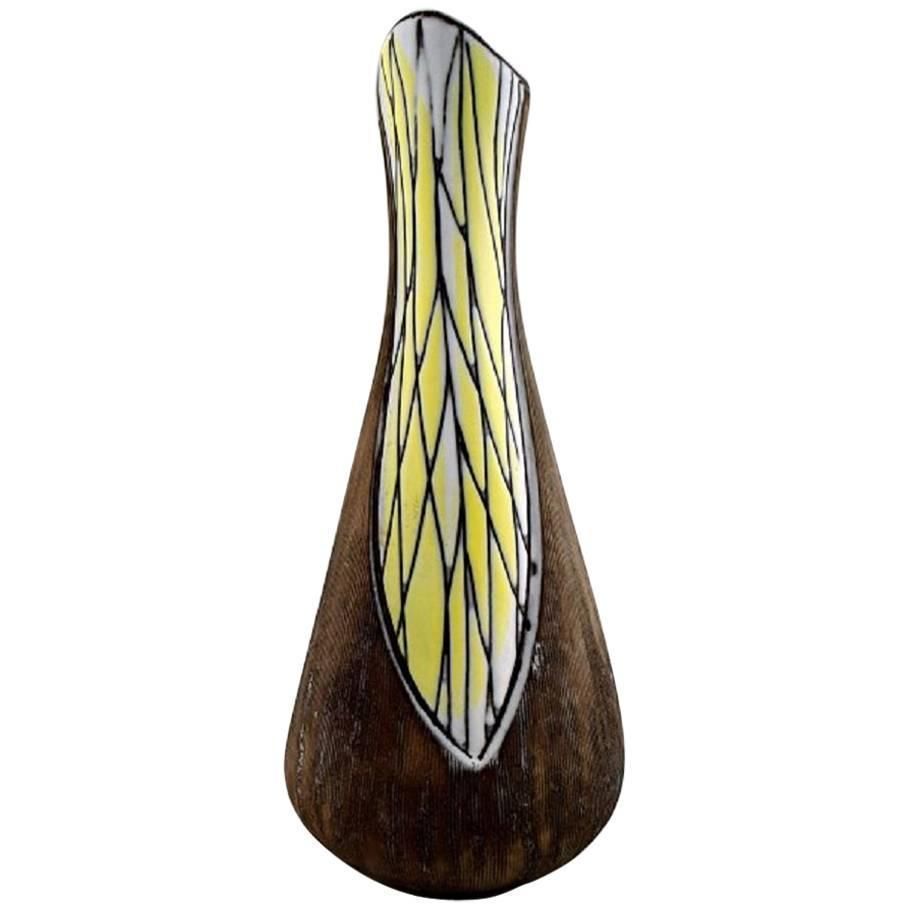 Mari Simmulson For Upsala Ekeby Ceramic Vase, 1950s 1960s.