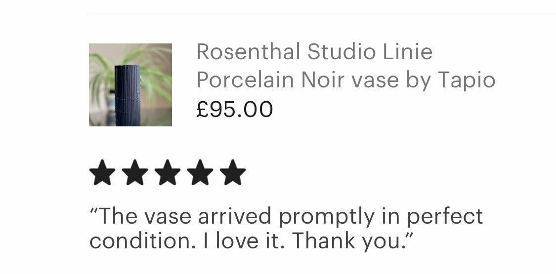 Elegant Lino Sabattini Vase For Rosenthal   Vintage Modernist Piece All White Decor photo buy