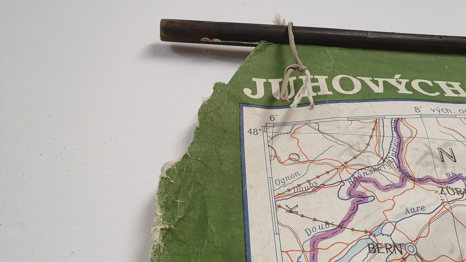 Massive 5 Ft X 5 Ft Map Roll Up South Eastern Europe Italy Bulgaria Romania Yugoslavia Albania Greece Croatia photo buy
