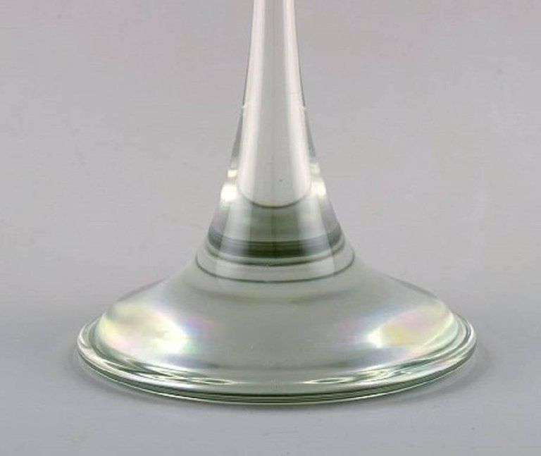 Bjørn Wiinblad For Rosenthal, Very Large And Rare "Romanze" Glass photo vinterior