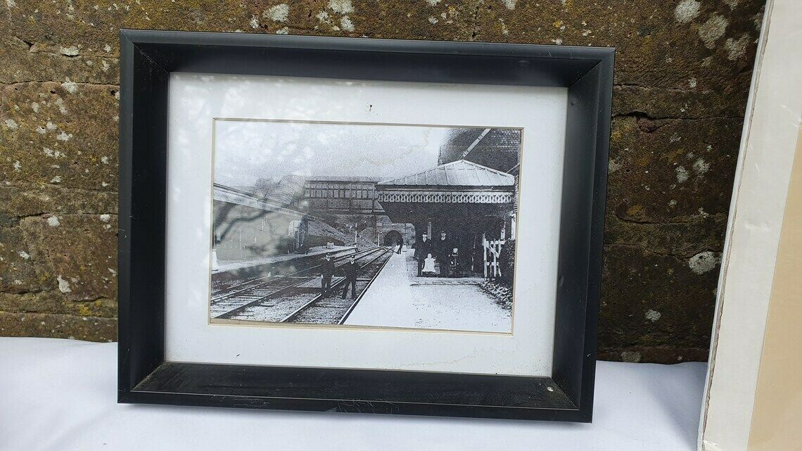 6 Large Vintage Team Railway Engine Prints And 3 Smaller Framed Jack Hill Chris photo 55.0