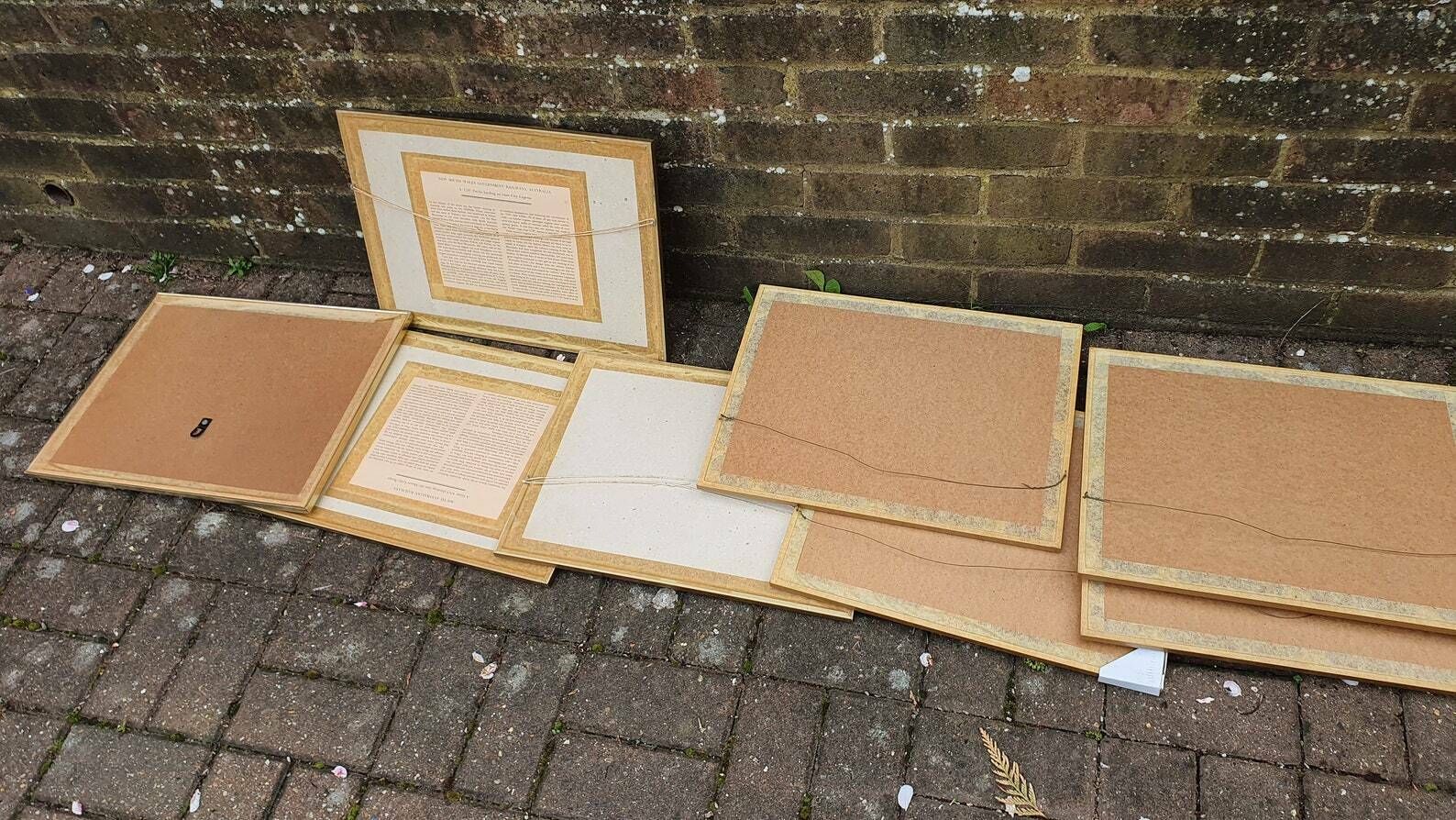 photo for sale Set Of 8 Jack Hill Large Steam Engine Railway Prints International Railways, Including S And E Africa French Canada Australia Uk Belgium