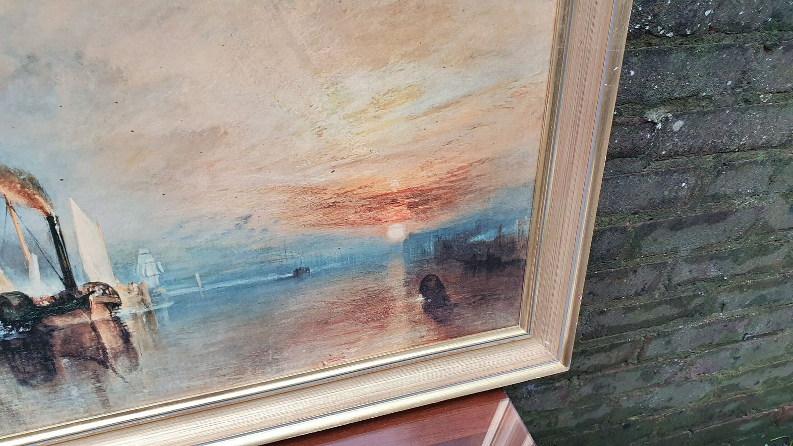 Iconic Classic Vintage Turner Print Turner The Fighting Temeraire Ship’ Jmw Turner Print Masterpiece photo Art