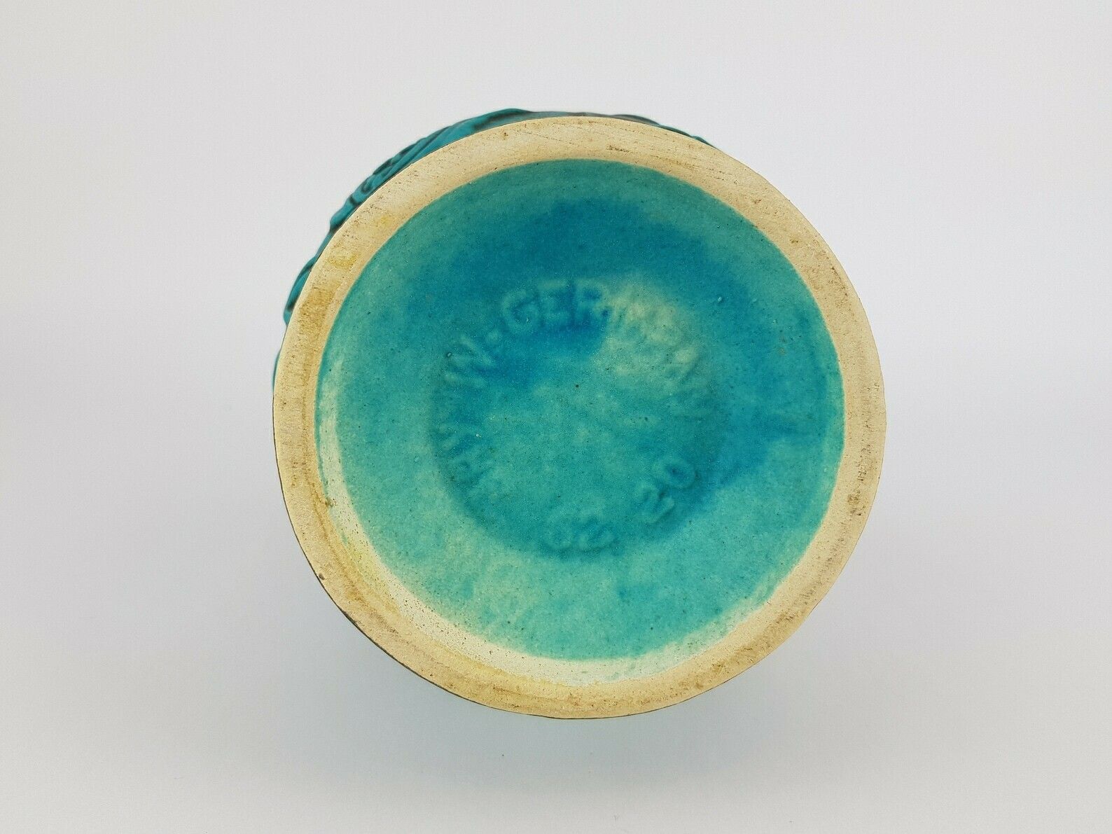 Vintage Blue Bay Keramik Fat Lava Vase 62 20 By Bodo Mans West German Pottery 1960 70s photo buy