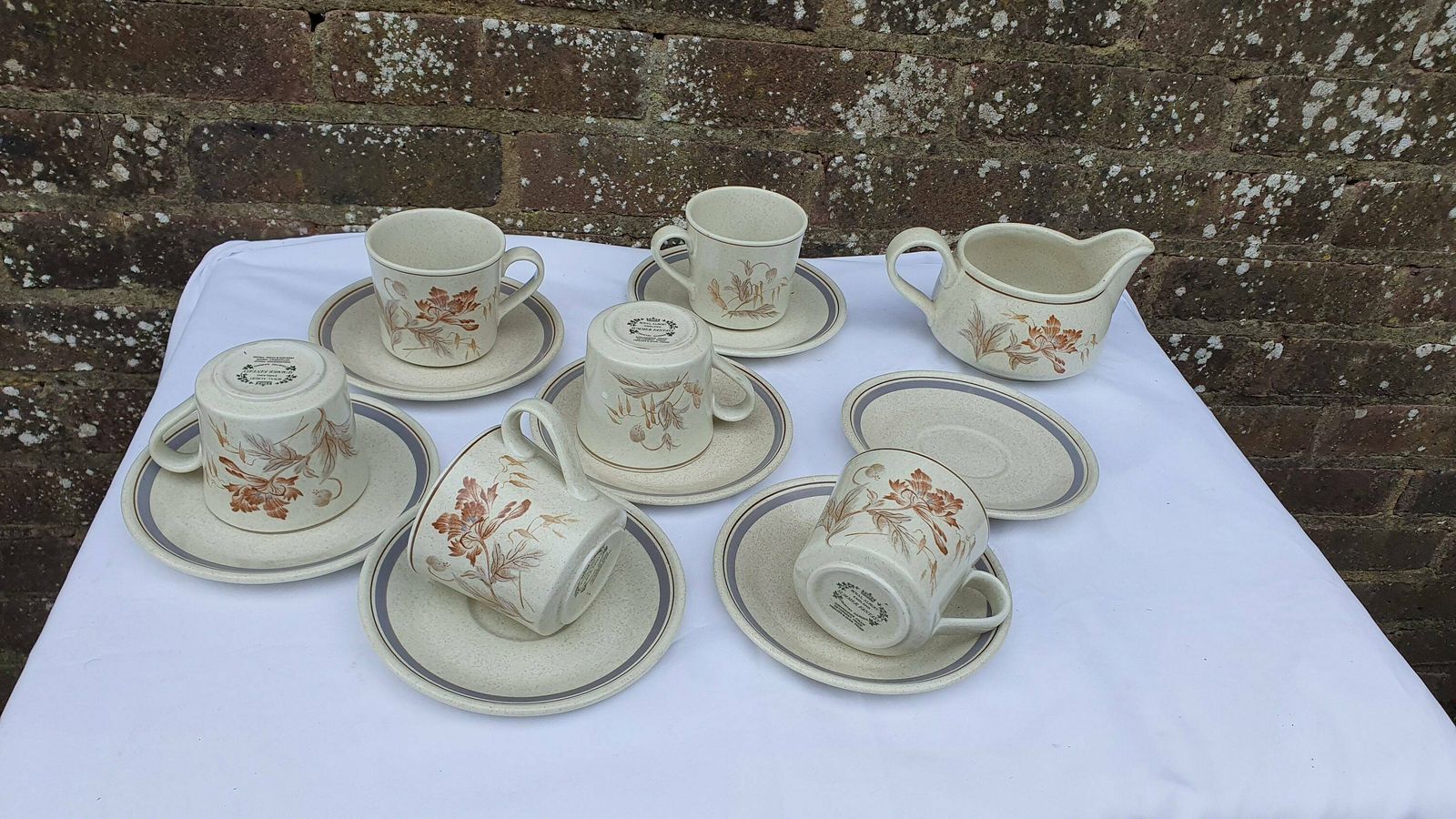 photo for sale Large Quality Retro Tea And Dinner Service Royal Albert Summer Fantasy C1972