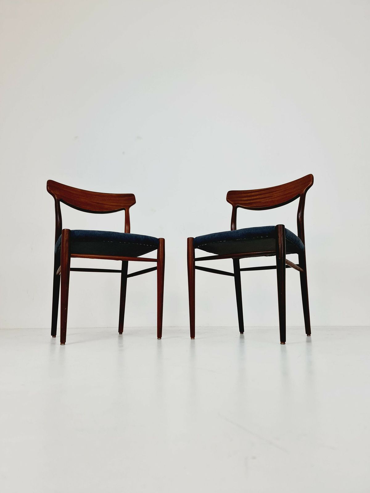 photo for sale Mid Century Teak Chair By Knud Faerch For Slagelse Møbelverk, 1960s Set Of 2