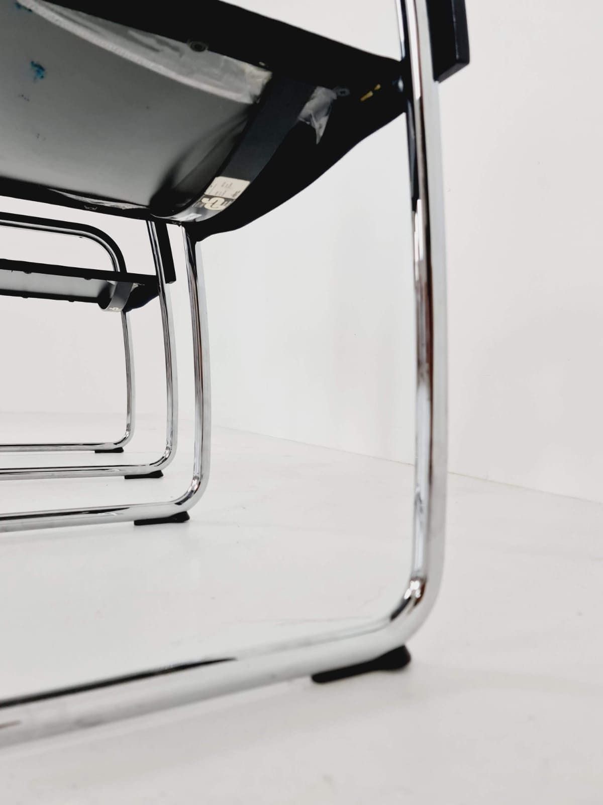 2 X Vitra Ac3 Antonio Citterio Chair With Chrome And Black Textile. photo Furniture