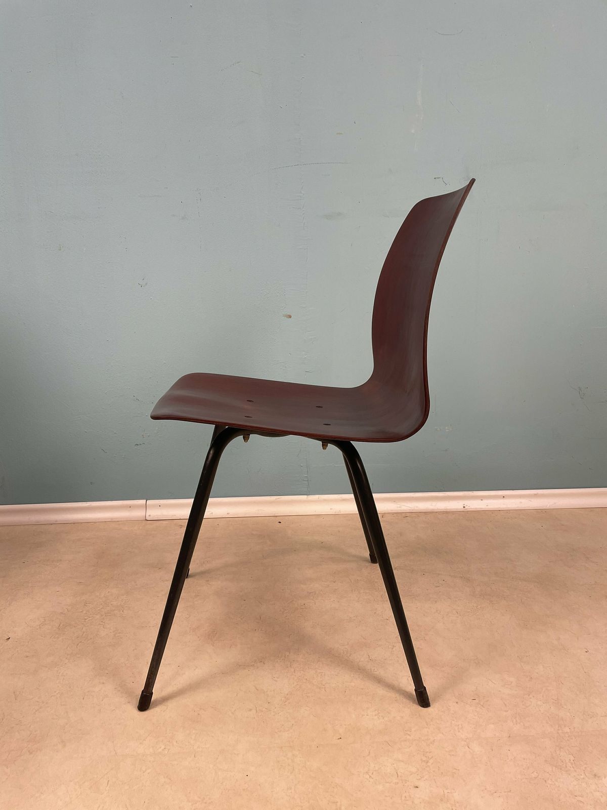 1/5 Mid Century German Chair By Elmar Flötotto In Pagwood photo buy