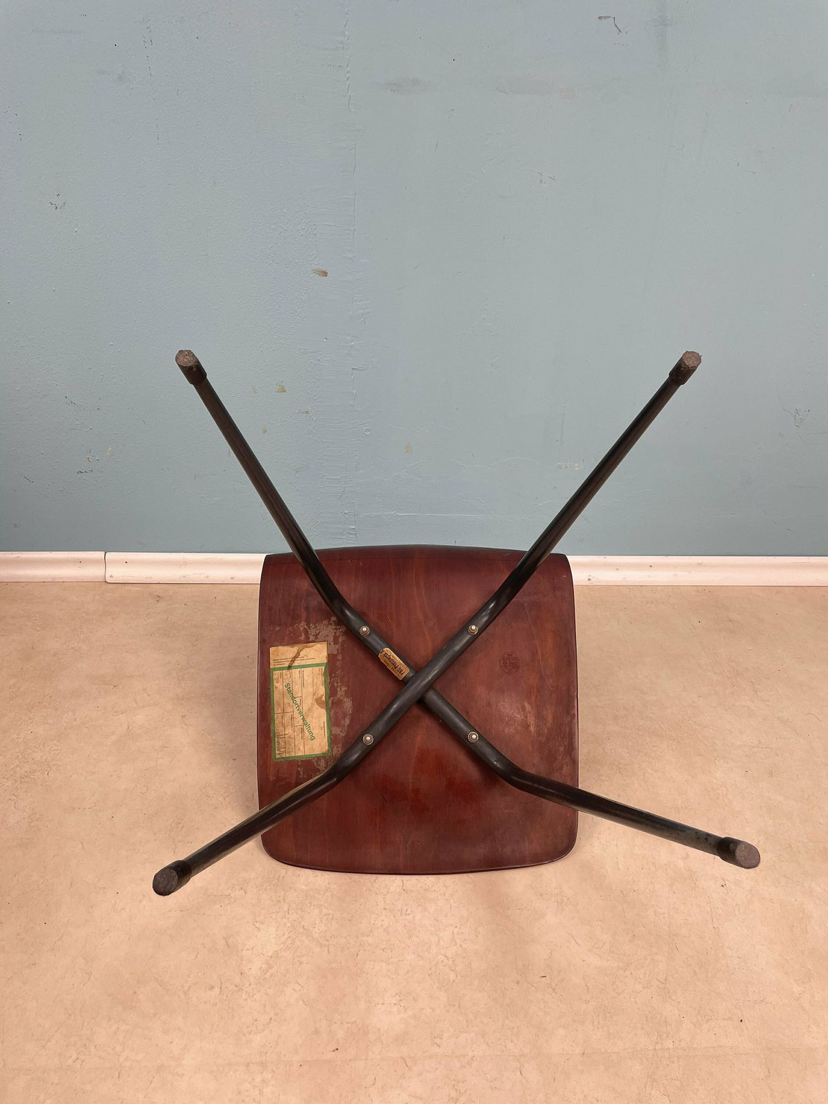 photo furniture 1/5 Mid Century German Chair By Elmar Flötotto In Pagwood