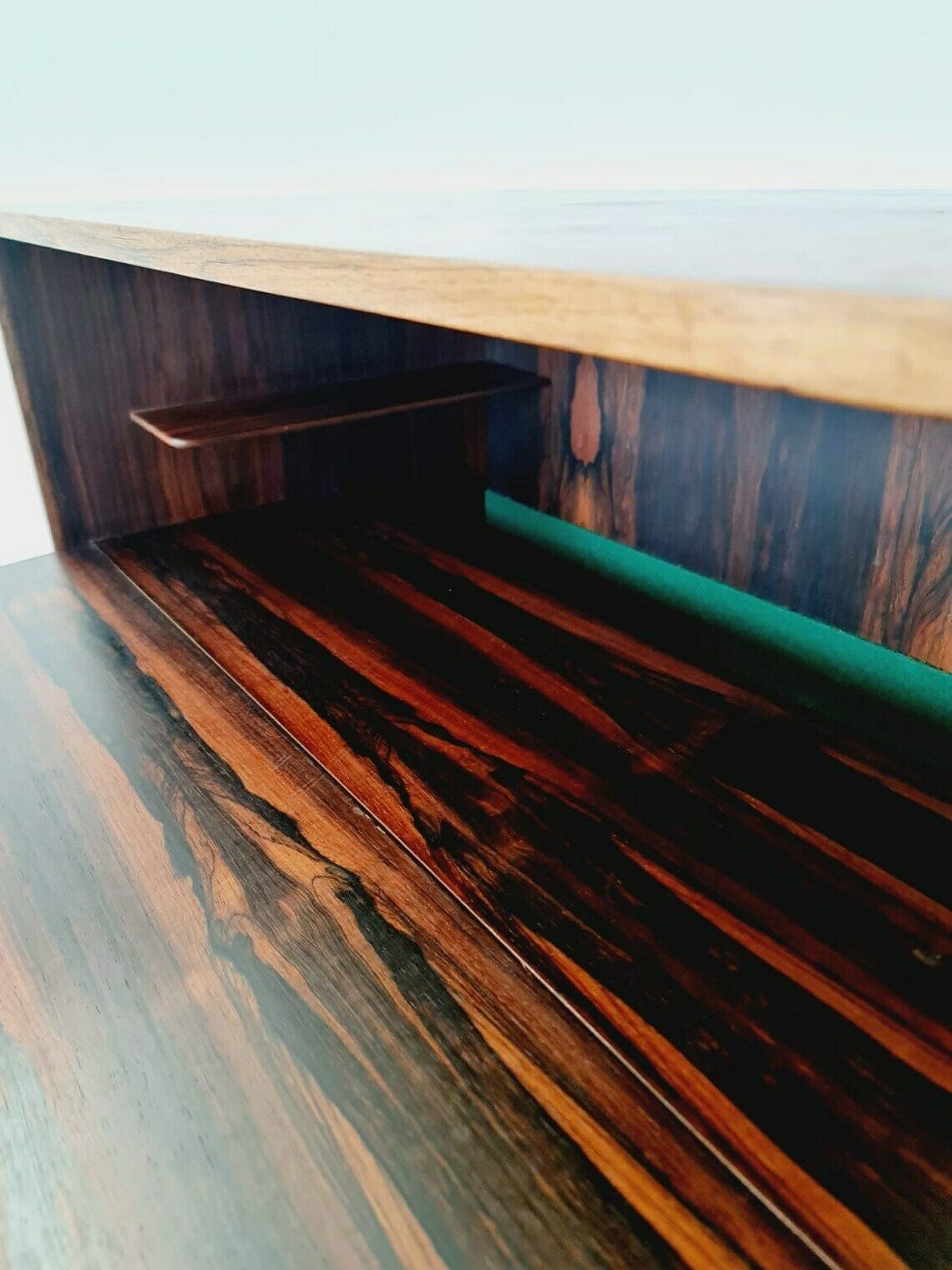 Mid Century Danish Modern Rosewood Chest Of Drawers Bar By Peter Hvidt 1960s photo vinterior