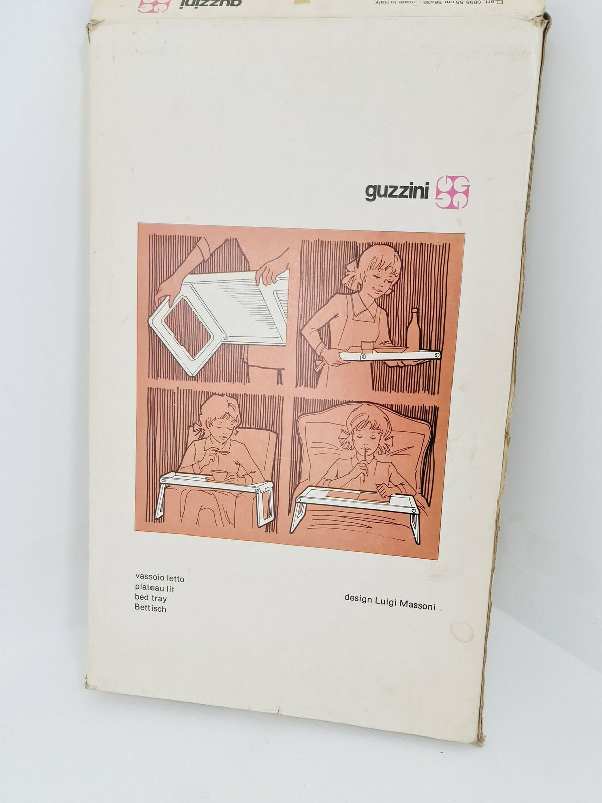 Guzzini Pepito,Design Luigi Massoni, Side Table, Breakfast Table With Original Packing 1970s photo buy