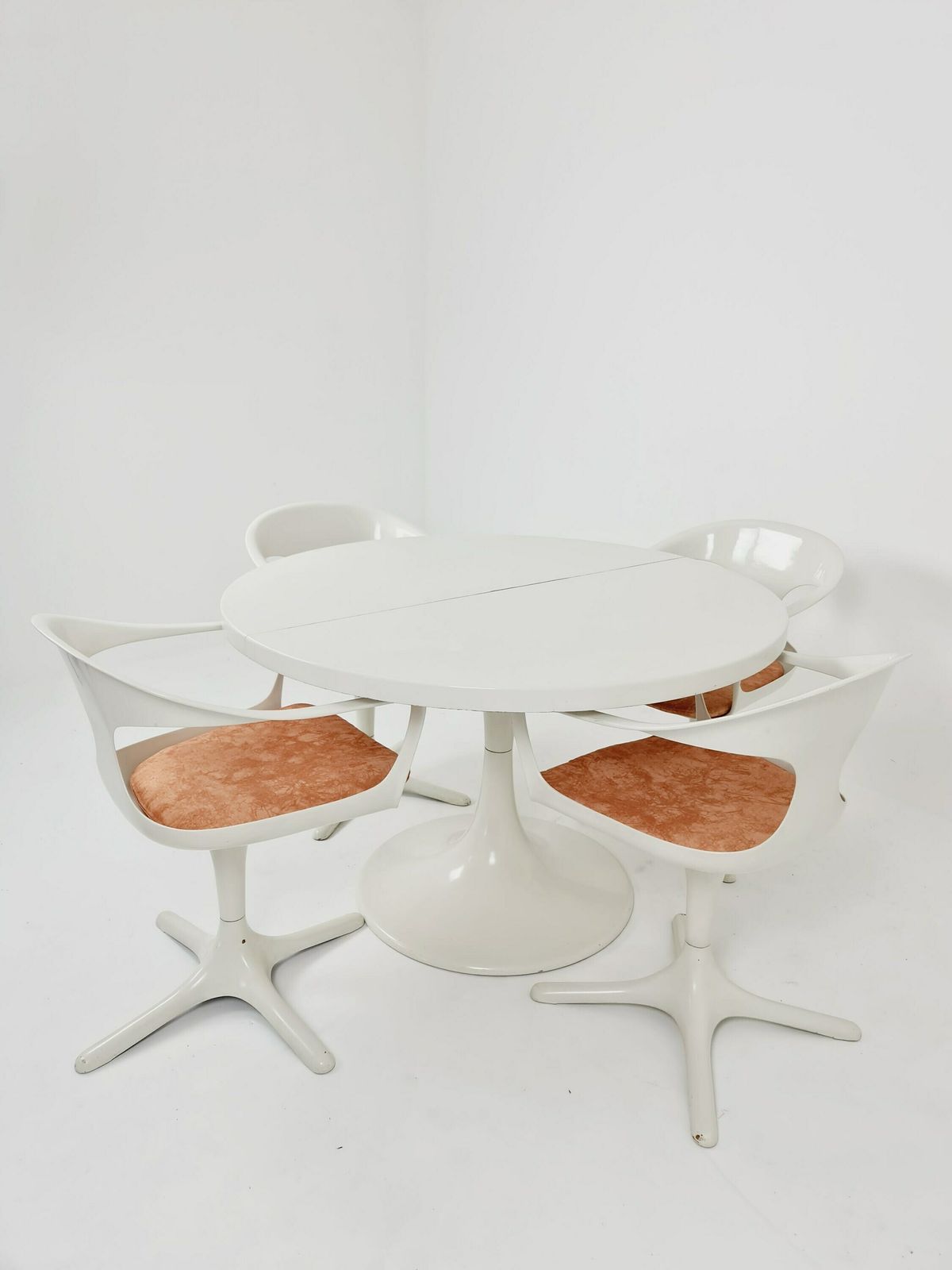 Space Age Dining Set By Konrad Schäfer For Interlübke, Set Of 5 photo furniture