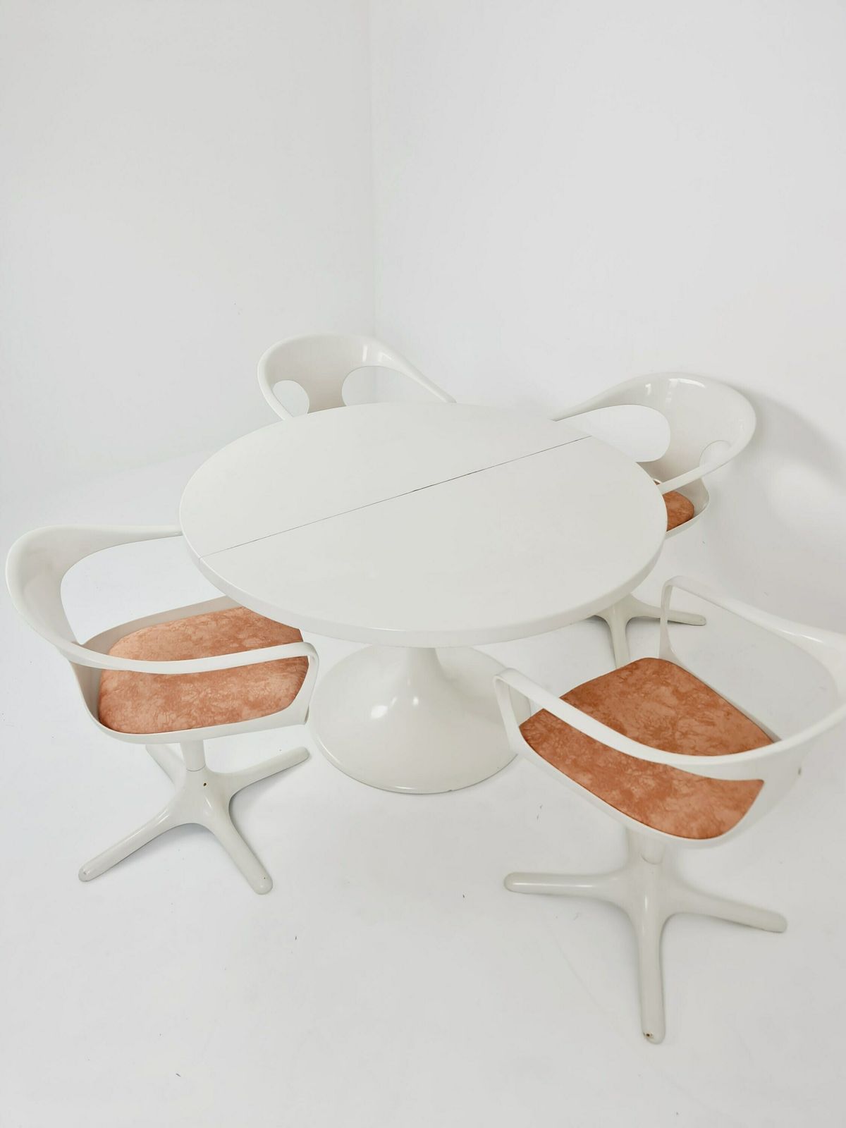 Space Age Dining Set By Konrad Schäfer For Interlübke, Set Of 5 photo for sale