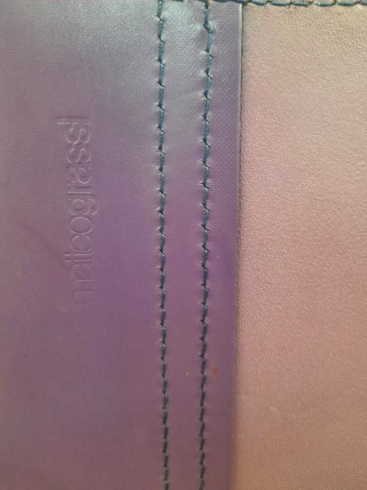 photo for sale 1 Of 3 Matteo Grassi Visitor Chair In Purple Leather 1970s