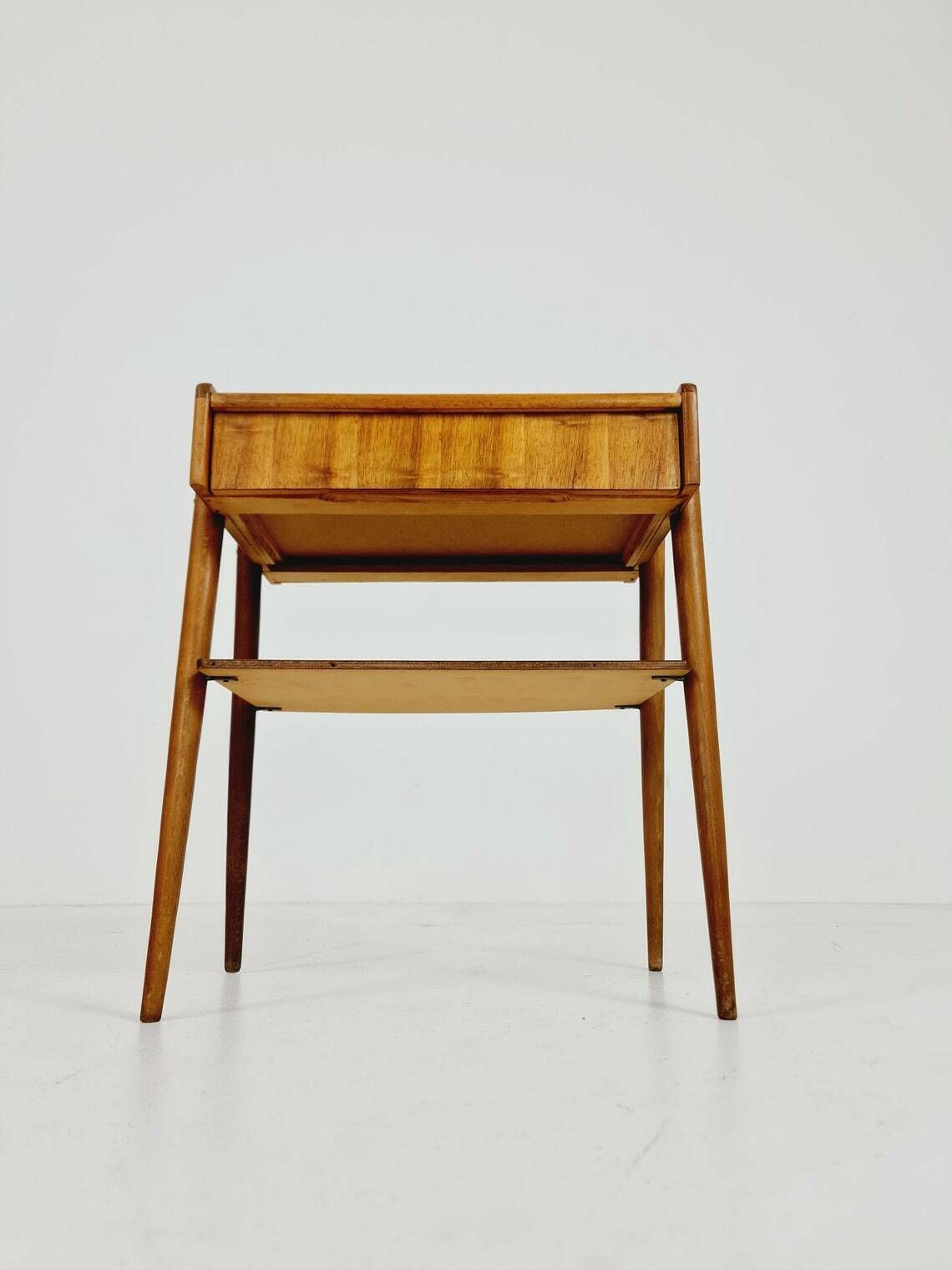Midcentury Carlstrom & Co Teak Vintage Side Table Bedside Table Night Stand 1960s photo buy
