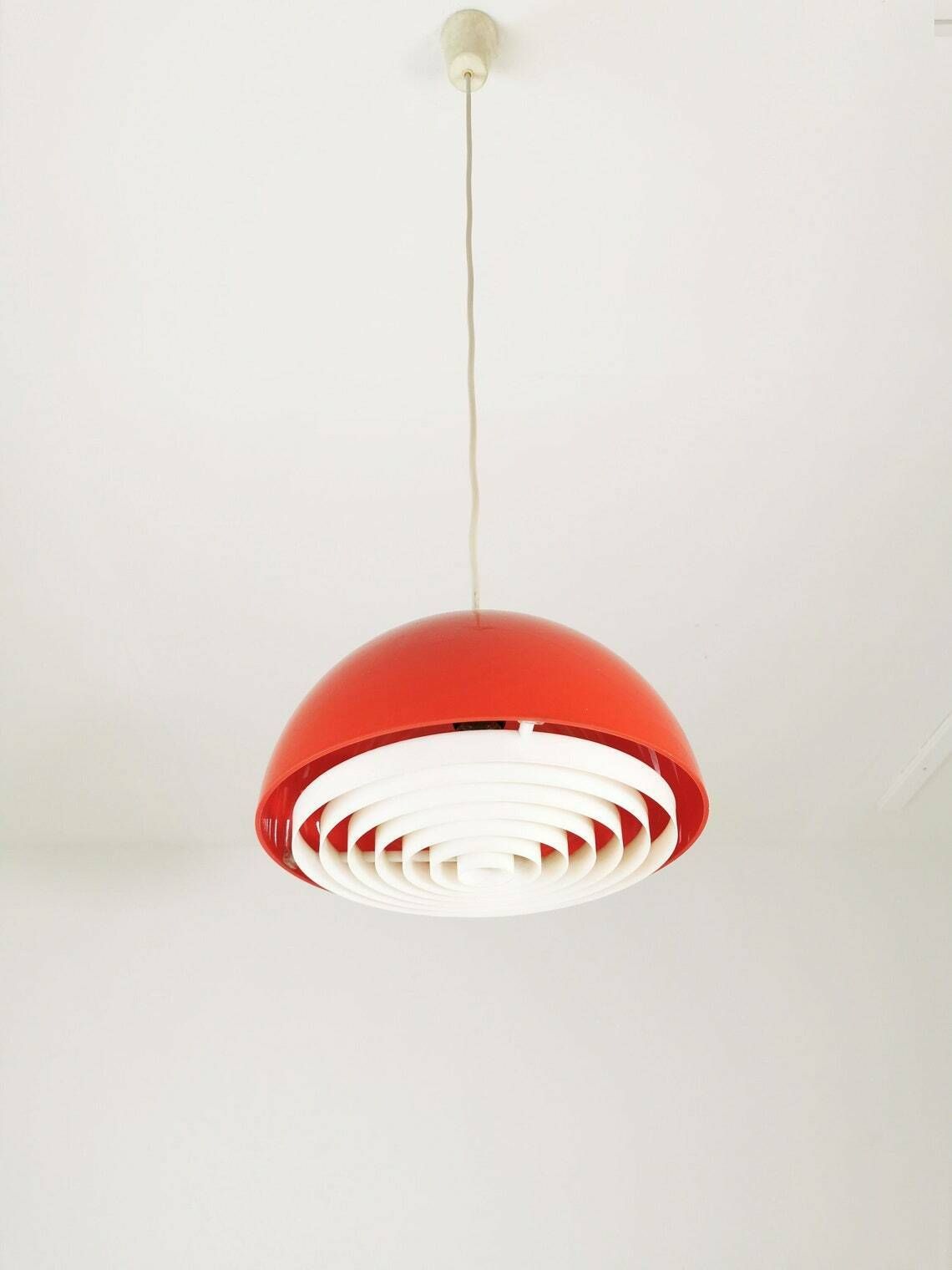 Space Age \Vintage Lamp Hanging Lamp, Pendant Lamp, Pop Art 70s