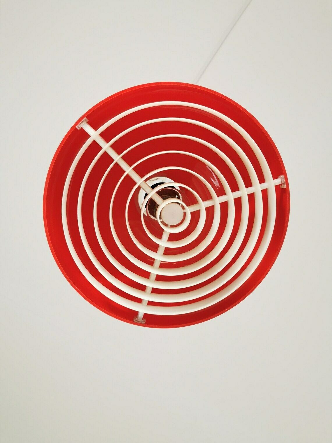 Space Age \Vintage Lamp Hanging Lamp, Pendant Lamp, Pop Art 70s photo vinterior