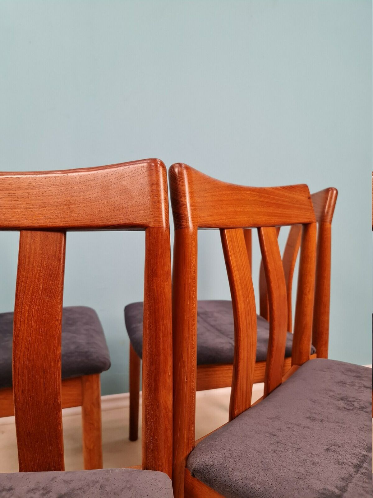 Mid Century Danish Teak Dining Chair By Vamdrup Möbelfabrik 1960s Set Of 4 photo 883.0