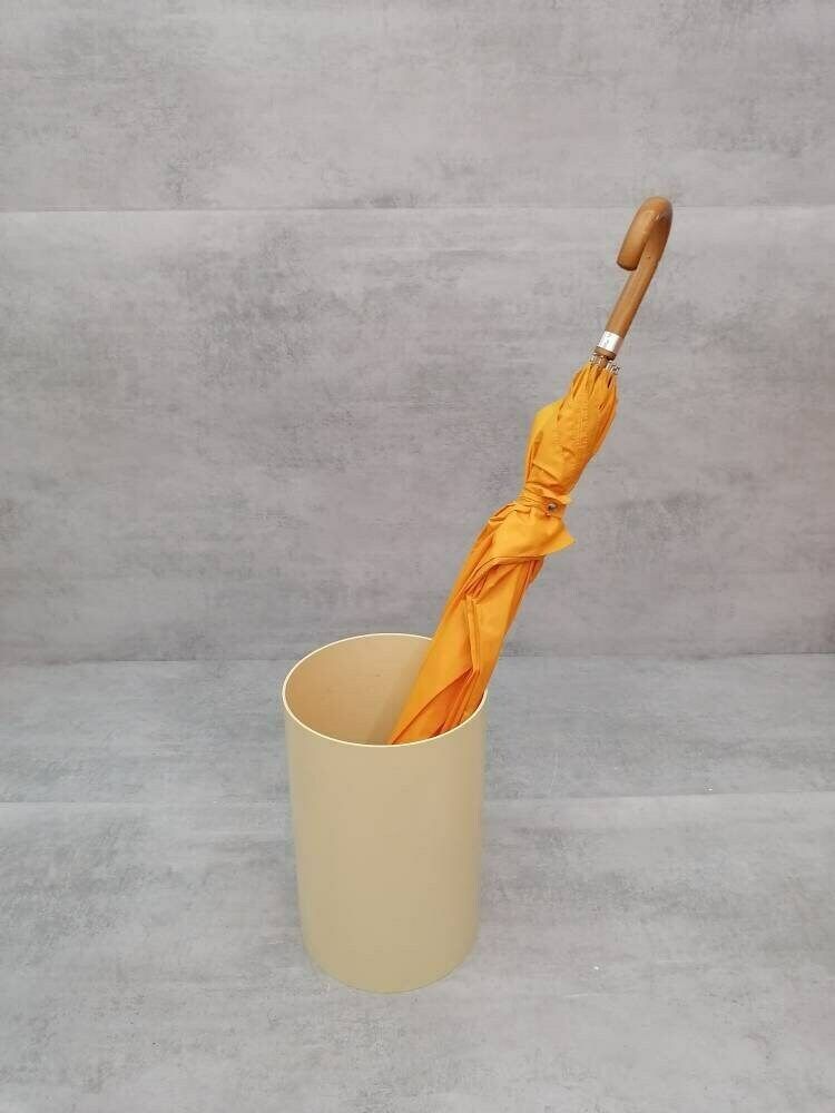 Vintage Umbrella Off White Stand Model 4670 By Gino Colombini For Kartell Italy 1970s photo buy