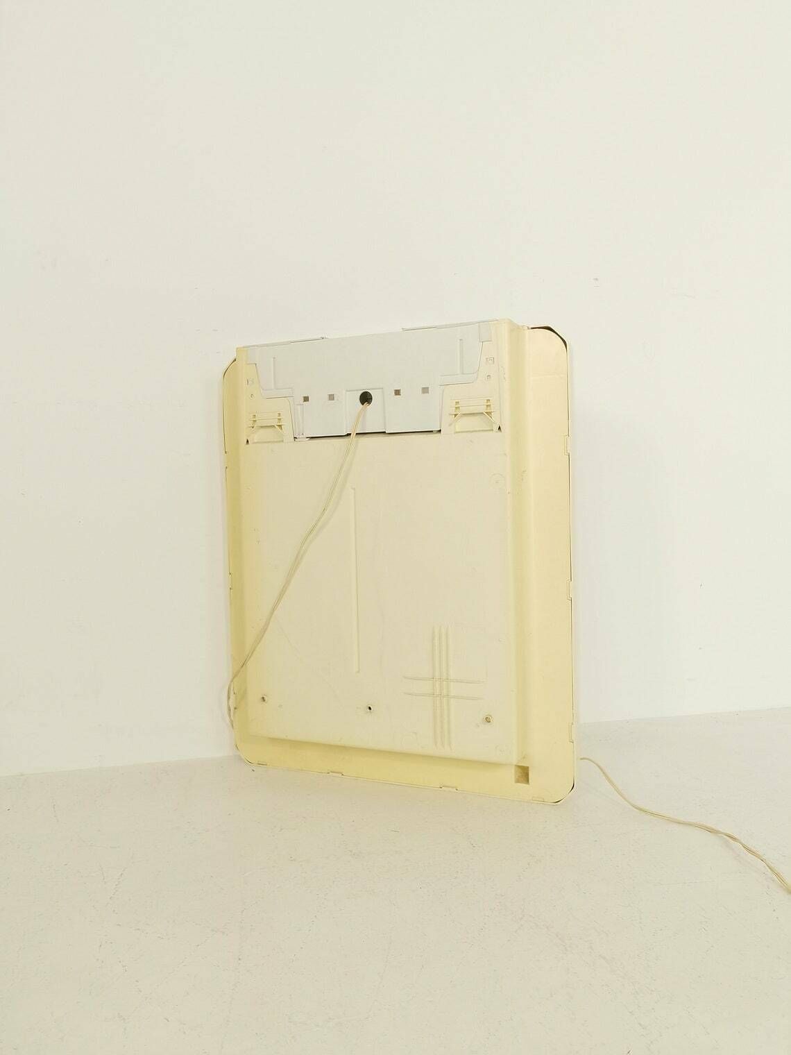 Rare Allibert \Space Age A925 Model Mirror Made In France 1970s photo for sale