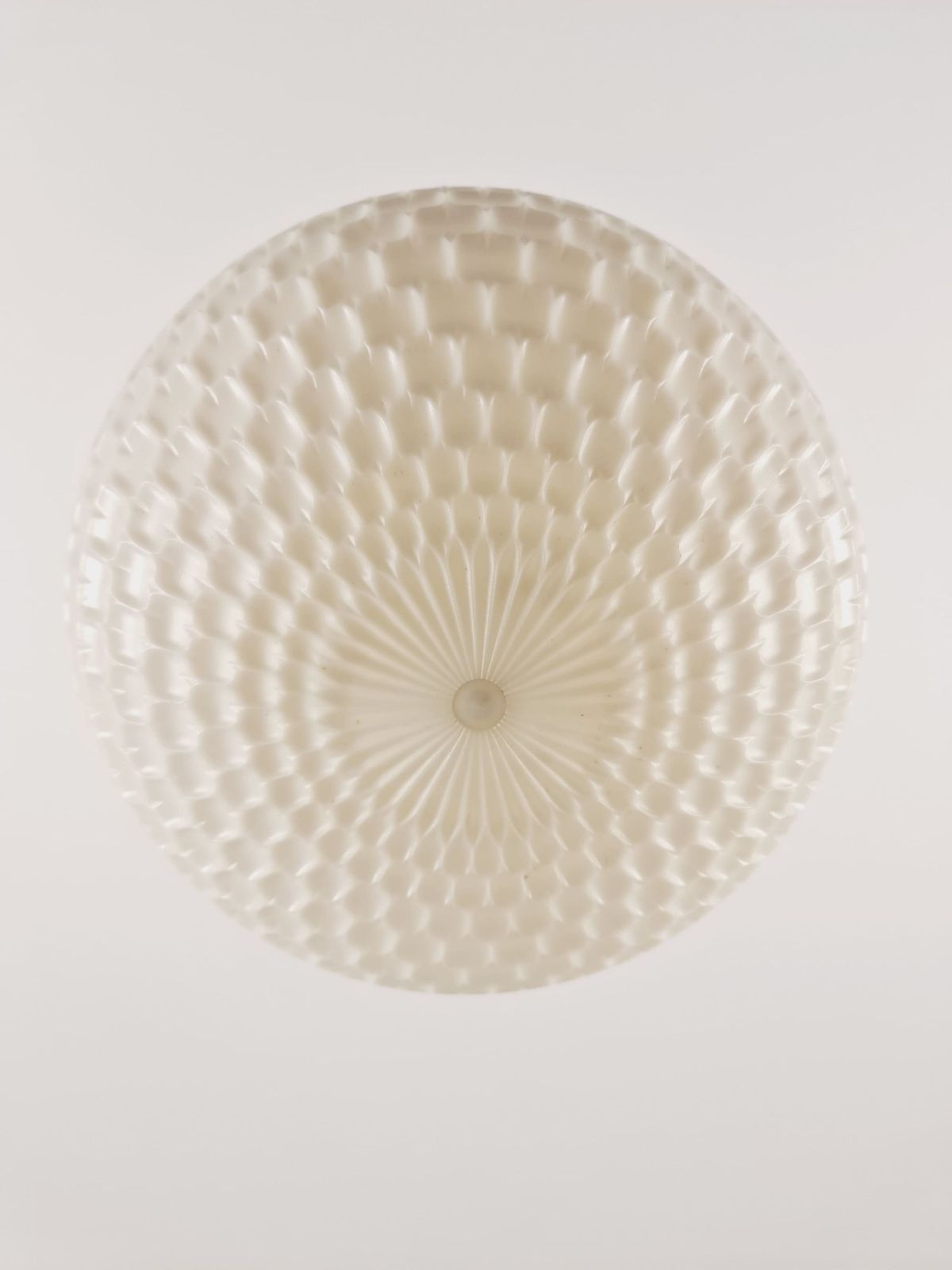 Diamond Pendant Lamp By Aloys Gangkofner, For Erco France, 1970s photo vinterior