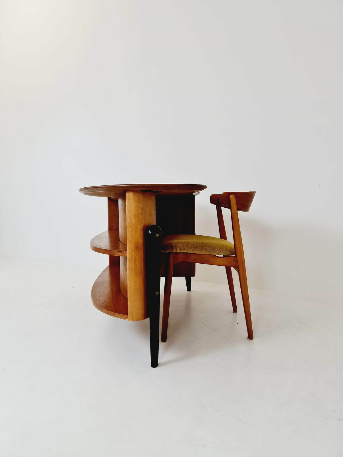 Midcentury Teak Desk By Göran Strand For Lelångs Möbelfabrik, Sweden, 1960s photo vinterior