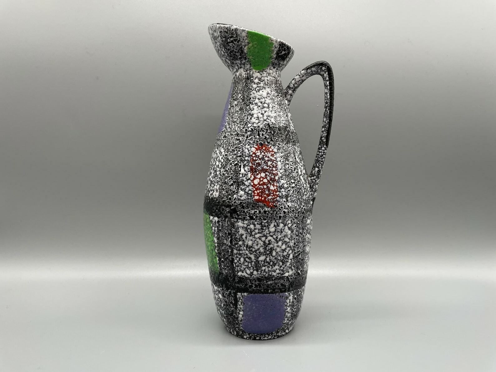 Beautiful Vase By Bodo Mans Dekor Teheran For Bay Keramik, Germany, 1961